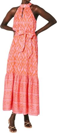 Cleobella Janice Ankle Dress In Jaipur Ikat Print