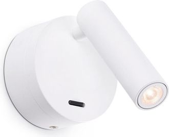 Faro Barcelona Boc Aplique Lector Blanco