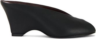 Khaite Cloak Peep Toe Mule 75