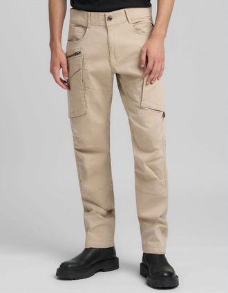 Replay Mens Replay Joe Cargo Trousers - Desert - Neutral - Size: 36 waist / 32 leg