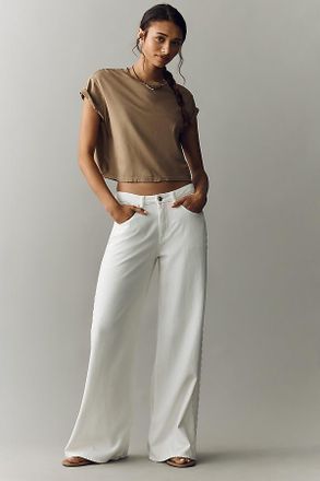 DL1961 Alex Mid-Rise Baggy Wide-Leg Jeans