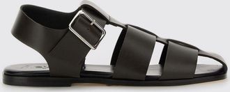 Aeyde Flat Sandal AEYDE Woman color Brown