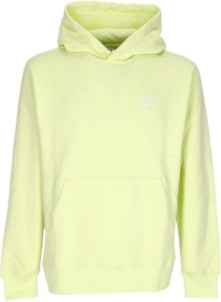 Nike Lichtgevend Groene Fleece Hoodie - Heren - Sportshirts - Groen - XL - Katoen - Fitness