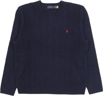 Polo Ralph Lauren Rondgebreide trui - Heren - Ronde hals truien - Blauw - 2XL - Truien & Vesten
