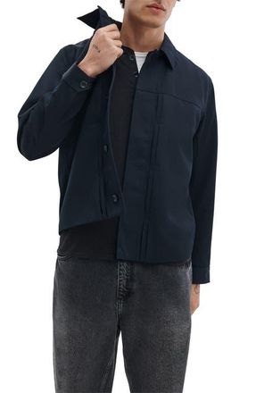 Rag & Bone Dwight Wool Gabardine Jacket in Navy at Nordstrom, Size Xx-Large