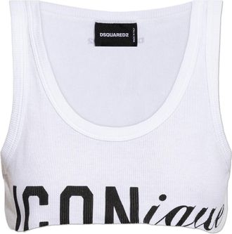 Dsquared2 Donna, Top, Bianco, S, new