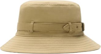 Burberry Cappello bucket in gabardine - Toni neutri