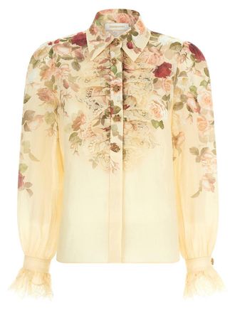 Zimmermann Hypnotic Tux Shirt