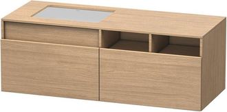 Duravit Mueble Bajo Lavabo 550x1400x500m Durastyle Con Abertura A La Izquierda En Roble