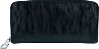 Louis Vuitton Epi Black Epi Leather Long Wallet (Bi-Fold) (Pre-Owned)