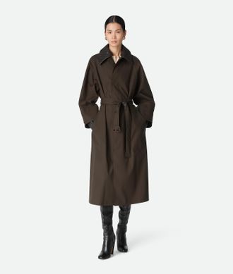Bottega Veneta Trench In Cotone - Bottega Veneta