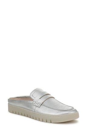 Vionic Uptown Penny Loafer Mule in Silver at Nordstrom Rack, Size 9.5