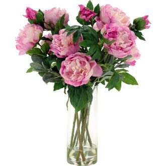 Mark Roberts Luscious Peony Vase in Lavender at Nordstrom