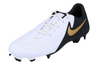 Nike Phantom GX II Academy FG/MG Mens Football Boots FD6723 Sneakers Shoes - White - Size UK 8.5