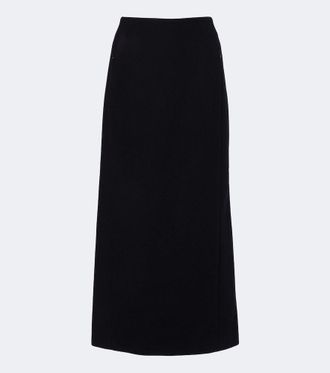Alaia Ala&iuml;a Wool pencil skirt
