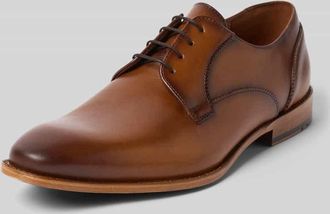 Lloyd Derby aus Leder Modell NOBEL in Cognac, Gr&ouml;&szlig;e 42,5