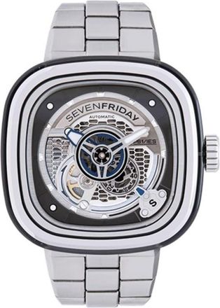 Sevenfriday PS Series Automatic Black Dial Mens Watch PS1/01M