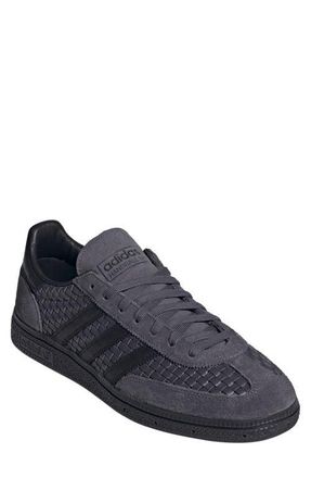 adidas Gender Inclusive Handball Spezial Sneaker in Onix/Core Black/Gold Met at Nordstrom, Size 12.5 Womens