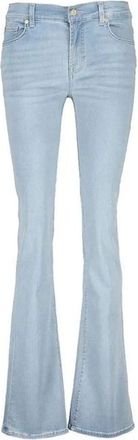 7 For All Mankind Jeans, Dames, Blauw, W30, Katoen, Bootcut Jeans
