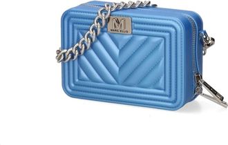 Marc Ellis Borsa a spalla trapuntata - - Bags - Donna - Blu - ONE SIZE