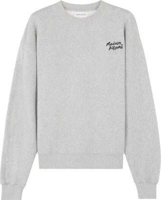 Maison Kitsuné Mujer, Sudaderas, Gris, Talla: S