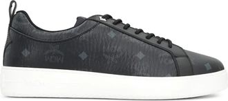 MCM Sneakers Visetos con stampa - Nero
