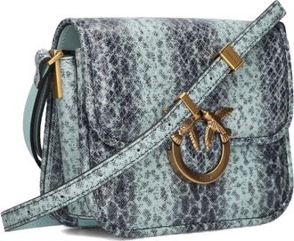 Pinko Pinko, Dames, Tassen, Blauw, Maat: ONE Size