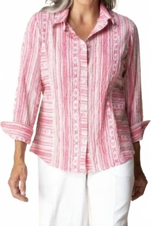 Habitat Side Panel Shape Shirt In Coral