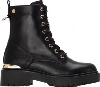 Xti WomenS Round Toe 144391 Booties In Black