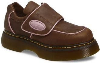 Dr. Martens Buzz Strap Platform Shoe in Dark Brown at Nordstrom, Size 11Us