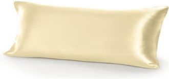 Bare Home 19 Momme 100% Mulberry Silk Pillowcase, Body Size in Champagne at Nordstrom
