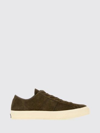 Tom Ford Cambridge Low-Top Suede Calf Leather Trainers