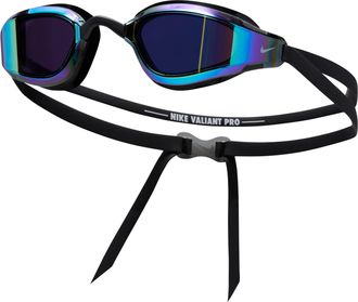 Nike Unisex Swim Valiant Pro Mirrored Goggles in Brown | NESSG126-710