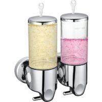 OEM Dispensador De Jab&oacute;n De Doble Compartimento, Dispensador Manual De Pared Para Jab&oacute;n De Manos, Champ&uacute;, Loci&oacute;n, Gel De Ducha, Para Aseo, Ba&ntilde;o, Hotel, Co