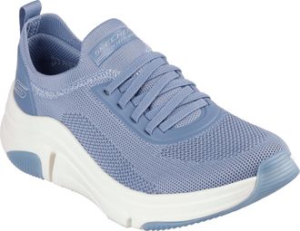 Skechers Womens Bobs Sparrow Flex Instant Clout Sneaker, Slate Knit, 4.5 UK
