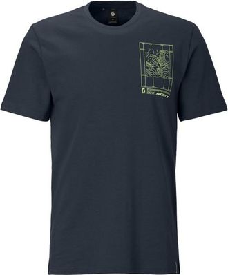 Scott Tee Casual S/S T-Shirt f&uuml;r Herren | blau