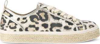 Carvela Womens Sorano Sneakers - Gold Fabric - Size UK 7