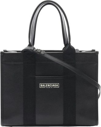 Balenciaga Borsa tote piccola in pelle 2010-2025 - Nero