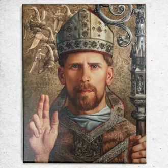 OEM Imagen De San Estanislao, Impresi&oacute;n Art&iacute;stica (gicl&eacute;e) Sobre Lienzo
