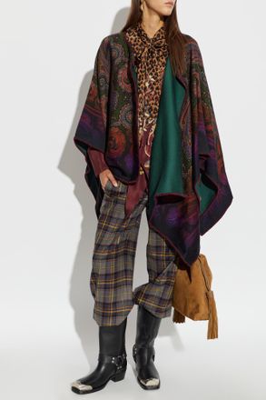 Etro Wool Cardigan, Womens, Multicolour