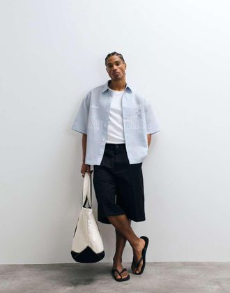 Carhartt Work in Progress Brader shorts loose fit nere-Nero