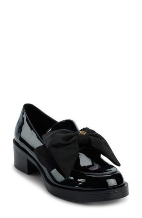 Karl Lagerfeld Camilia Bow Loafer in Black at Nordstrom, Size 5.5