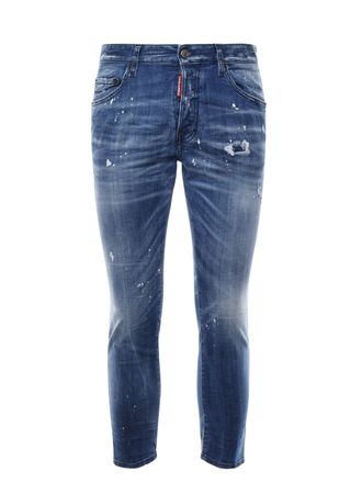 【関税込み】Givenchy ブルー ツイスト ジーンズ Givenchy straight-leg Jeans | Blue | FARFETCH