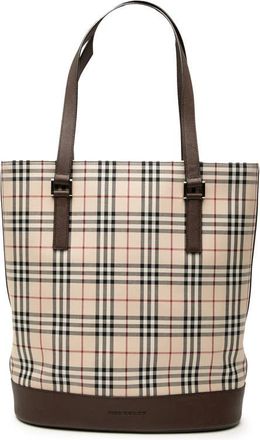Burberry Pre-owned Burberry House Check Canvas Tote Ladies Q8557PIOWQ9X0ZNM