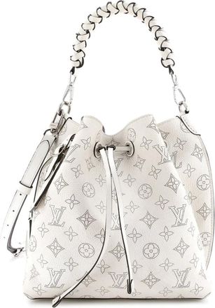 Louis Vuitton Muria Mahina Leather bucket bag - Beige