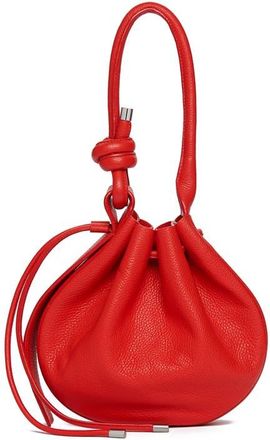 Behno Medium Ina Pebble Leather Shoulder Bag in Red at Nordstrom