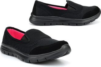 Generic Womens Casual Shoes Size 3 Womens Lightweight Shoes Size 8 Lightweight Shoe Ladies Slip On Shoe Comfort Slip On Casual Sizes 3-9 Black 3 UK