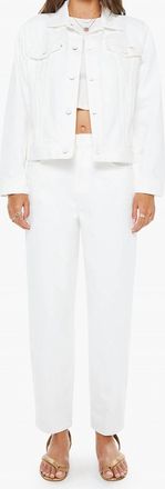 Mother The Bruiser Jacket In White