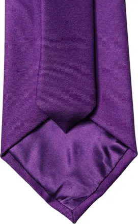 Dolce & Gabbana Silk-Lined Polyester Necktie - Purple
