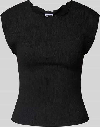 Noisy May T-Shirt mit Rundhalsausschnitt Modell ALEXIS in Black, Gr&ouml;&szlig;e XL